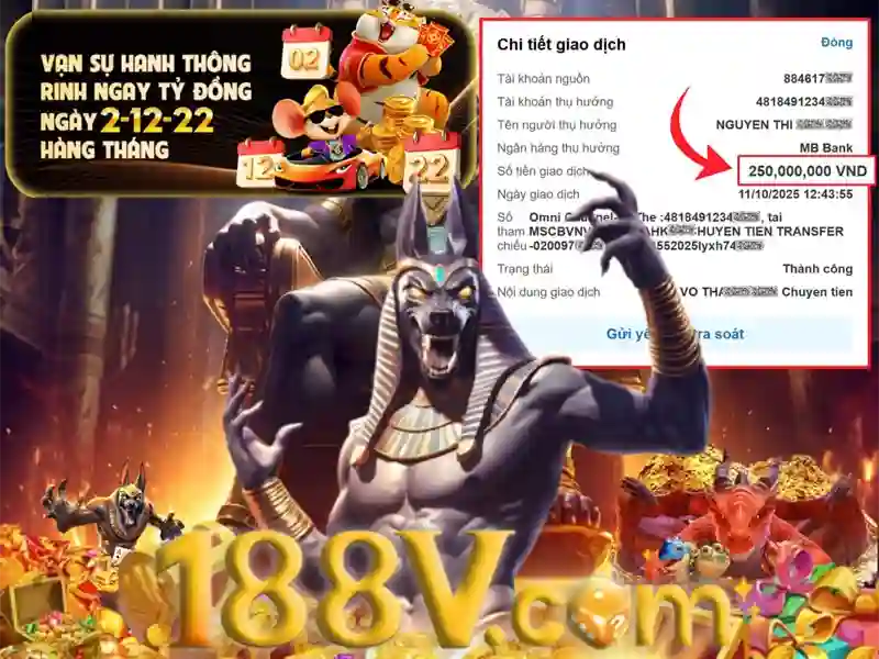 phiên bản mới 188v – Giới thiệu đầy cảm hứng